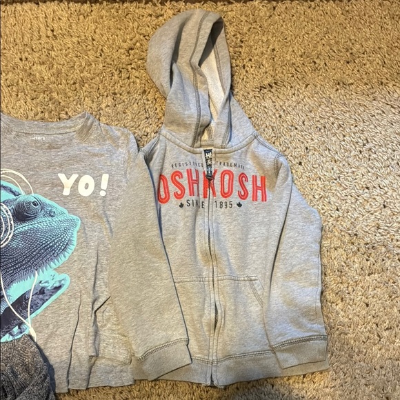 Assorted Blue and Gray Pajama Sleepers, Sweaters and Shirts - Picture 10 of 13